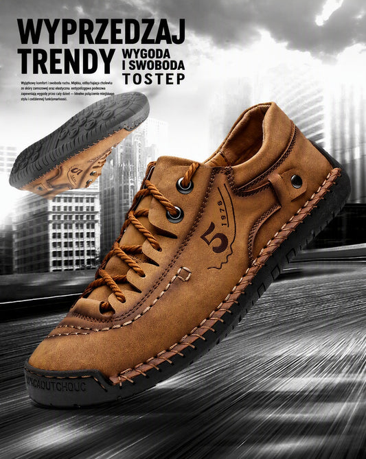 🔥 Oferta za pół ceny – tylko dzisiaj! Nie przegap okazji! Ortopedyczne buty z australijskiej skóry cielęcej ⏰ Ergonomiczna konstrukcja – zapewnia naturalne wsparcie łuku stopy 👞 Skutecznie łagodzą ból stóp