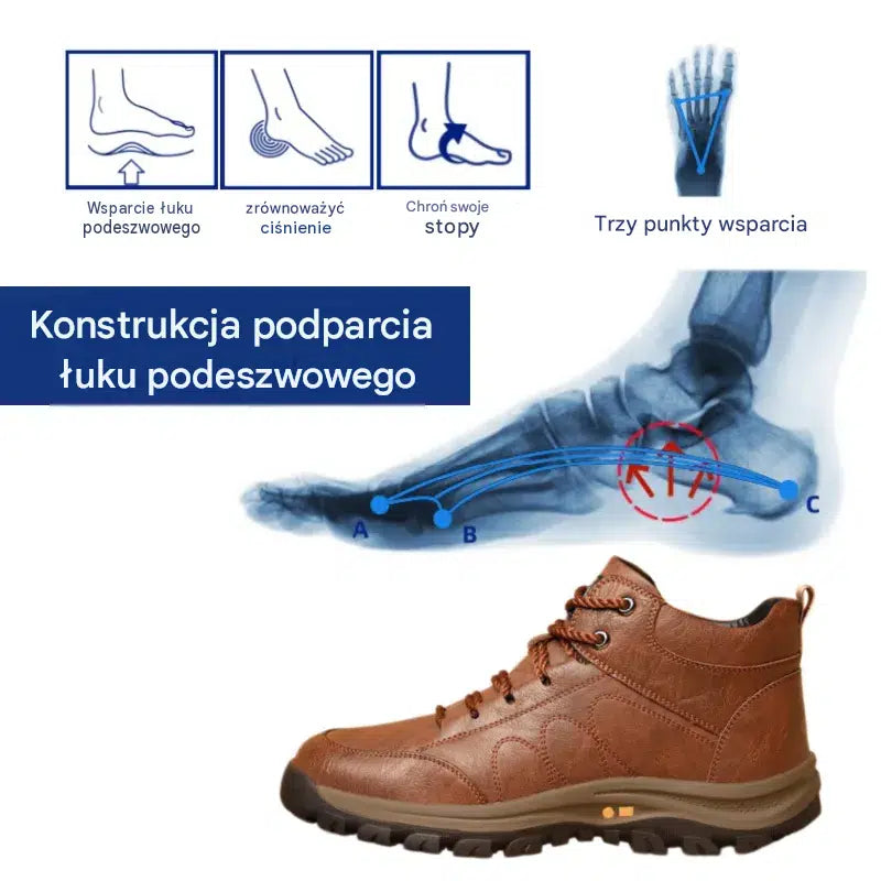 🔥50% zniżki dzisiaj — nie przegap! ⏰Ergonomicznie zaprojektowane buty ortopedyczne — ręcznie szyta skóra, konstrukcja z podparciem łuku stopy👞 z łatwością łagodzą ból stóp.