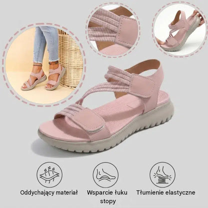 ⏰ Ostatni dzień z rabatem 60% – nie przegap okazji! ✅️ Wygodne sandały ze wsparciem łuku stopy – ergonomiczny design.