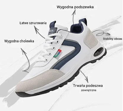 🔥Męskie buty ortopedyczne z amortyzacją ✅ Pożegnaj ból stóp i ciesz się całodziennym komfortem!