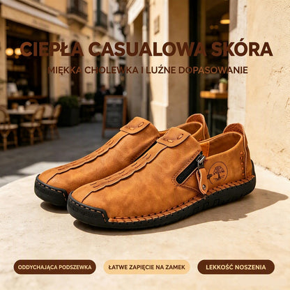 🎉Ostatni dzień! 50% zniżki! ✅ Buty ortopedyczne zaprojektowane specjalnie dla osób z problemami stóp, wykonane z australijskiej skóry cielęcej 👞 Zapewniają wsparcie łuku stopy i łagodzą ból pleców, stawów i stóp.