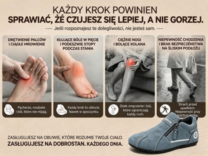 🔥 50% taniej | Obuwie ortopedyczne Rovefund® | Zapewnia wsparcie łuku stopy, łagodzi ból i ułatwia chodzenie | Odpowiednie dla kobiet i mężczyzn.