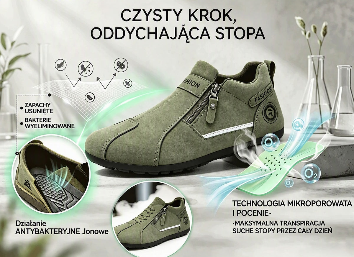 🔥 50% taniej | Obuwie ortopedyczne Rovefund® | Zapewnia wsparcie łuku stopy, łagodzi ból i ułatwia chodzenie | Odpowiednie dla kobiet i mężczyzn.