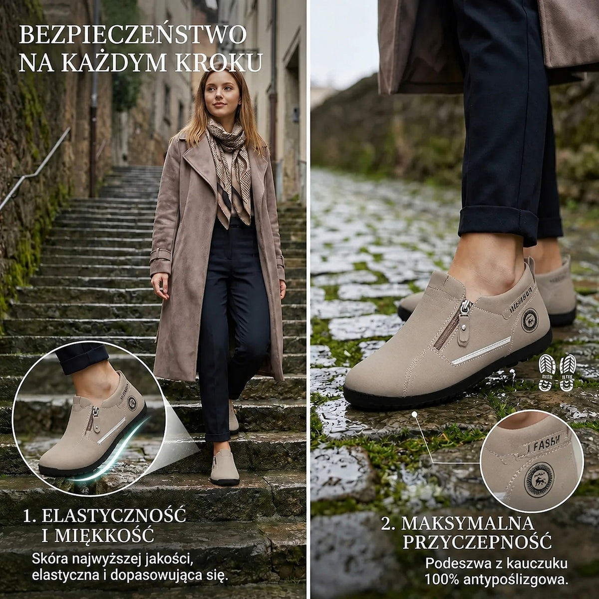 🔥 50% taniej | Obuwie ortopedyczne Rovefund® | Zapewnia wsparcie łuku stopy, łagodzi ból i ułatwia chodzenie | Odpowiednie dla kobiet i mężczyzn.