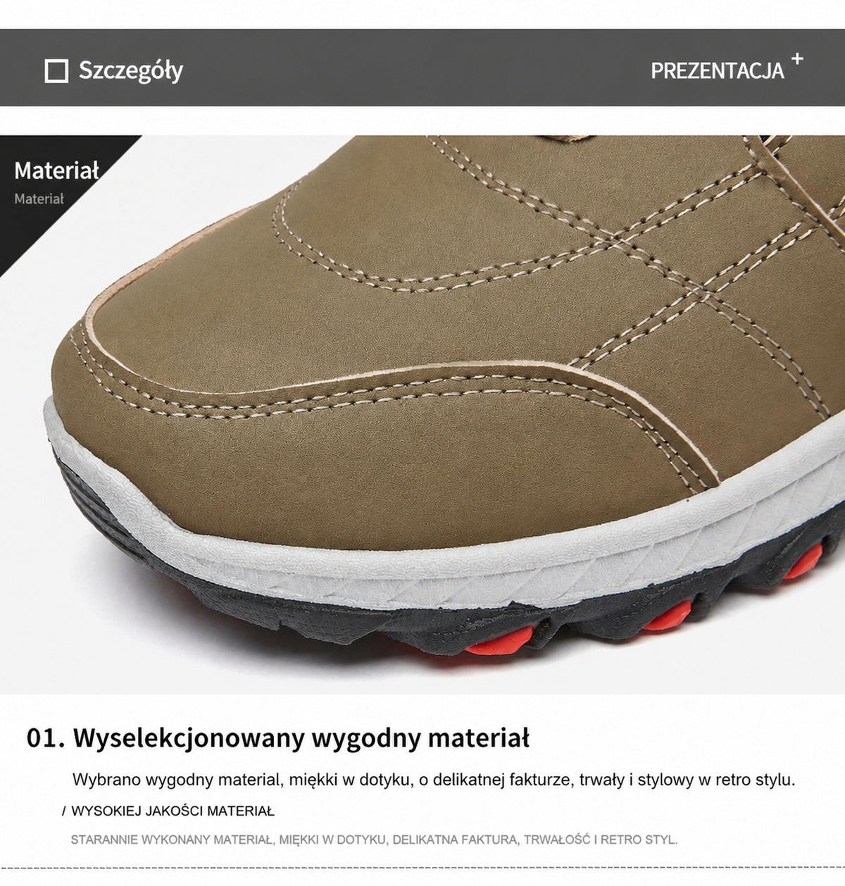 🎉Ostatni dzień! 50% zniżki! ✅ Buty ortopedyczne zaprojektowane specjalnie dla osób z problemami stóp, zapewniające wsparcie łuku stopy i łagodzące ból pleców, stawów i stóp.