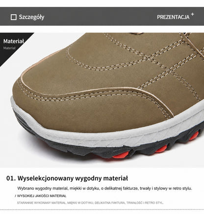 🎉Ostatni dzień! 50% zniżki! ✅ Buty ortopedyczne zaprojektowane specjalnie dla osób z problemami stóp, zapewniające wsparcie łuku stopy i łagodzące ból pleców, stawów i stóp.