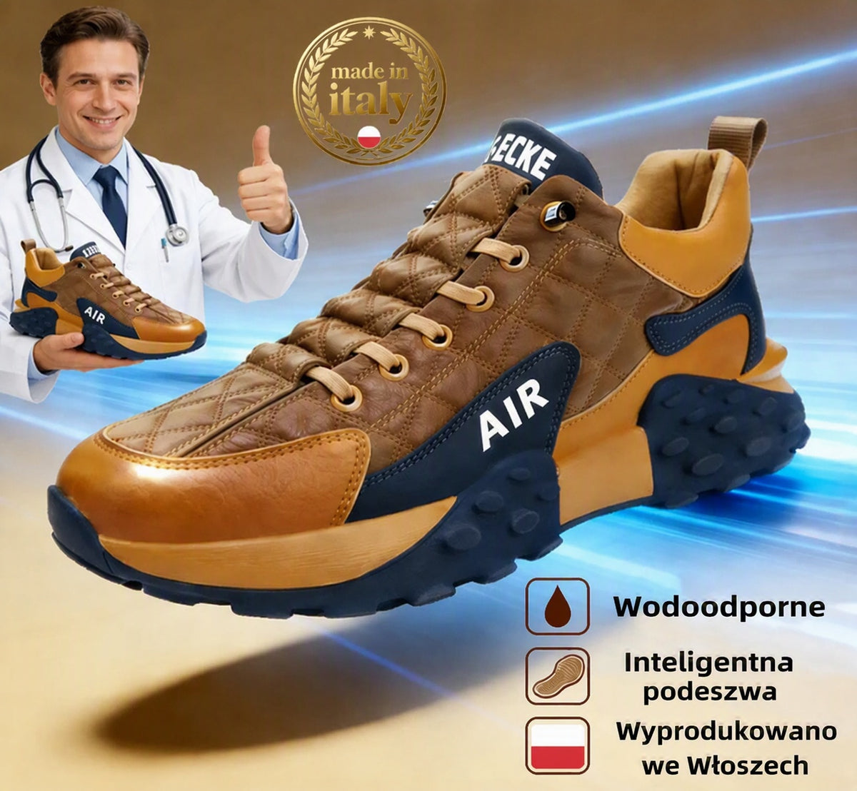 Rovefund® | Nowość na rynku – przez ograniczony czas za pół ceny. Ergonomiczna konstrukcja, doskonała amortyzacja i korekcja chodu.