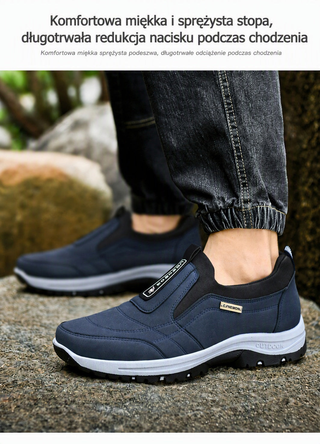 Ostatni dzień! 50% zniżki! ✅ Ortopedyczne obuwie medyczne zaprojektowane specjalnie dla osób z problemami stóp, aby uśmierzyć ból pleców, stawów i stóp.