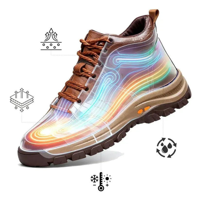 🔥50% zniżki dzisiaj — nie przegap! ⏰Ergonomicznie zaprojektowane buty ortopedyczne — ręcznie szyta skóra, konstrukcja z podparciem łuku stopy👞 z łatwością łagodzą ból stóp.