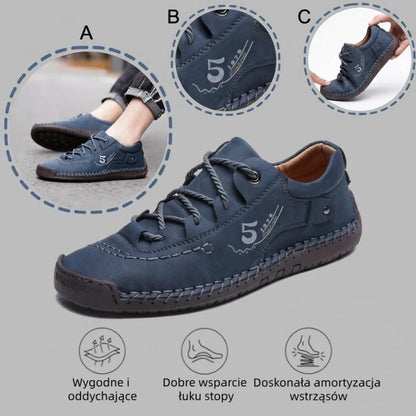 🔥 Oferta za pół ceny – tylko dzisiaj! Nie przegap okazji! Ortopedyczne buty z australijskiej skóry cielęcej ⏰ Ergonomiczna konstrukcja – zapewnia naturalne wsparcie łuku stopy 👞 Skutecznie łagodzą ból stóp
