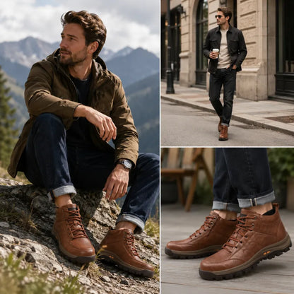 🔥50% zniżki dzisiaj — nie przegap! ⏰Ergonomicznie zaprojektowane buty ortopedyczne — ręcznie szyta skóra, konstrukcja z podparciem łuku stopy👞 z łatwością łagodzą ból stóp.