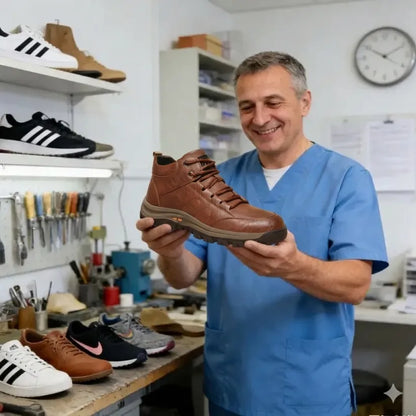 🔥50% zniżki dzisiaj — nie przegap! ⏰Ergonomicznie zaprojektowane buty ortopedyczne — ręcznie szyta skóra, konstrukcja z podparciem łuku stopy👞 z łatwością łagodzą ból stóp.
