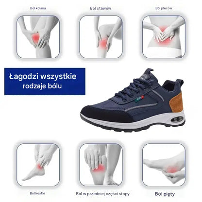 🎉Ostatni dzień! 60% zniżki! ✅ Buty ortopedyczne zaprojektowane specjalnie dla osób z problemami stóp, zapewniające wsparcie łuku stopy i łagodzące ból pleców, stawów i stóp.