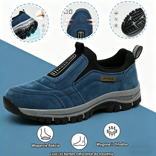 🔷50% zniżki dzisiaj – Nie przegap! ⬛Nowo zaprojektowane ortopedyczne buty zamszowe, miękkie, wygodne, wodoodporne i antypoślizgowe 🦶 Łagodzą ból stóp