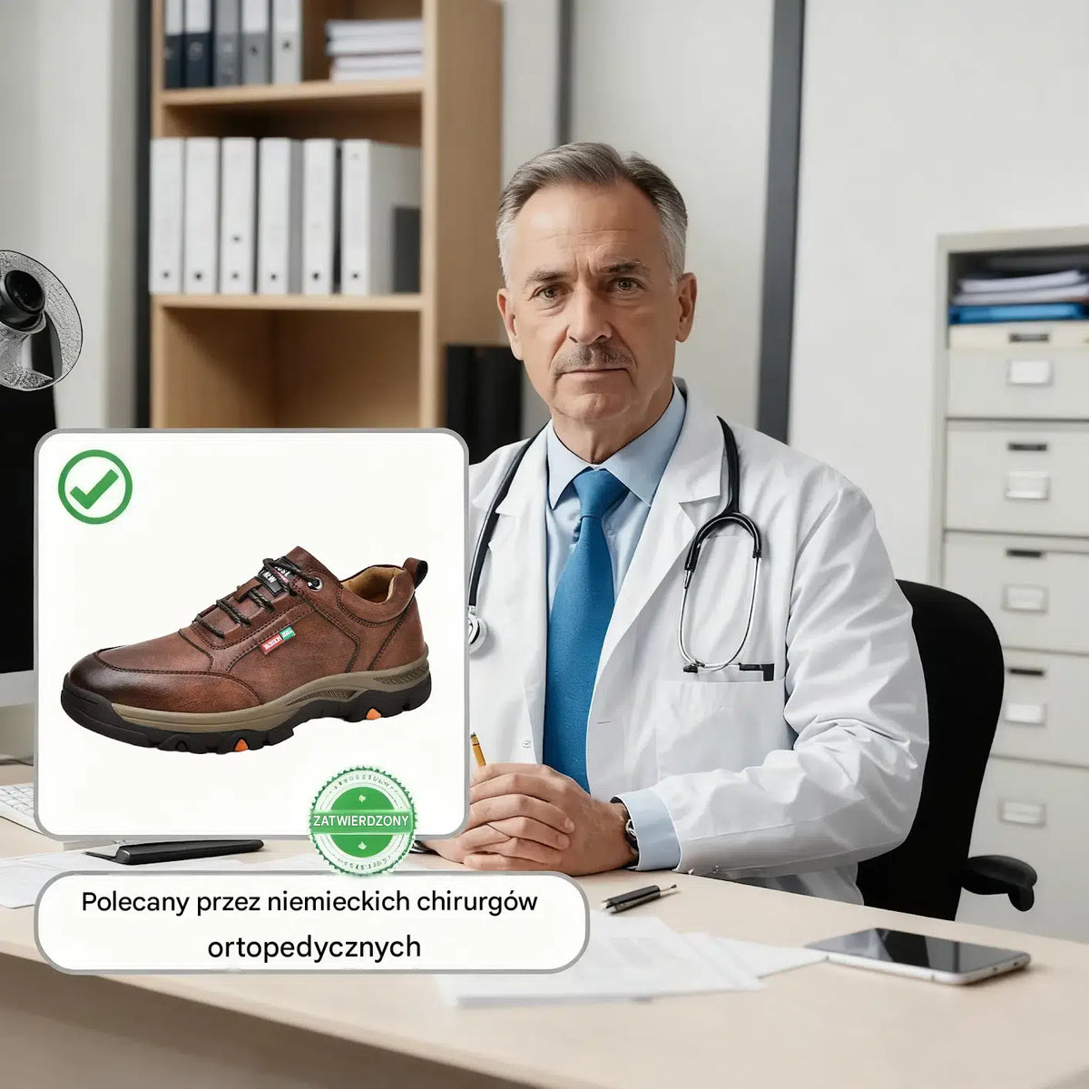 🔥 Ręcznie szyte włoskie skórzane buty ortopedyczne z podparciem kostki👣,Wygodne, wodoodporne i antypoślizgowe,✓ Nowa kolekcja na rok 2026