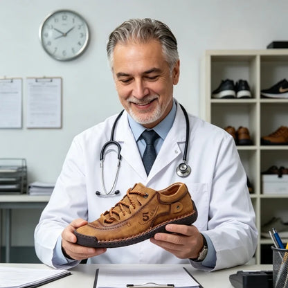 🔥 Oferta za pół ceny – tylko dzisiaj! Nie przegap okazji! Ortopedyczne buty z australijskiej skóry cielęcej ⏰ Ergonomiczna konstrukcja – zapewnia naturalne wsparcie łuku stopy 👞 Skutecznie łagodzą ból stóp
