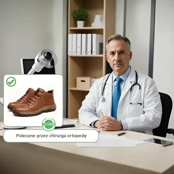 🔥50% zniżki dzisiaj — nie przegap! ⏰Ergonomicznie zaprojektowane buty ortopedyczne — ręcznie szyta skóra, konstrukcja z podparciem łuku stopy👞 z łatwością łagodzą ból stóp.