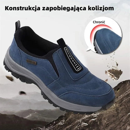🔷50% zniżki dzisiaj – Nie przegap! ⬛Nowo zaprojektowane ortopedyczne buty zamszowe, miękkie, wygodne, wodoodporne i antypoślizgowe 🦶 Łagodzą ból stóp