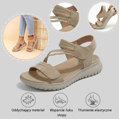 ⏰ Ostatni dzień z rabatem 60% – nie przegap okazji! ✅️ Wygodne sandały ze wsparciem łuku stopy – ergonomiczny design.