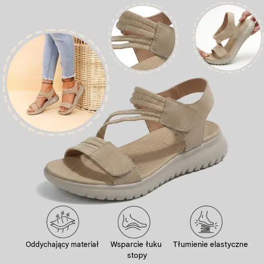 ⏰ Ostatni dzień z rabatem 50% – nie przegap okazji! ✅️ Wygodne sandały ze wsparciem łuku stopy – ergonomiczny design.
