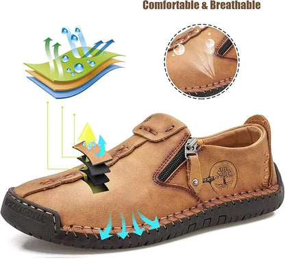 🎉Ostatni dzień! 50% zniżki! ✅ Buty ortopedyczne zaprojektowane specjalnie dla osób z problemami stóp, wykonane z australijskiej skóry cielęcej 👞 Zapewniają wsparcie łuku stopy i łagodzą ból pleców, stawów i stóp.