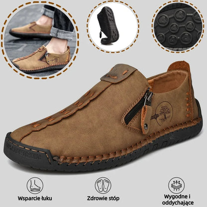 🎉Ostatni dzień! 50% zniżki! ✅ Buty ortopedyczne zaprojektowane specjalnie dla osób z problemami stóp, wykonane z australijskiej skóry cielęcej 👞 Zapewniają wsparcie łuku stopy i łagodzą ból pleców, stawów i stóp.