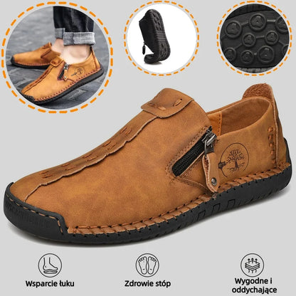 🎉Ostatni dzień! 50% zniżki! ✅ Buty ortopedyczne zaprojektowane specjalnie dla osób z problemami stóp, wykonane z australijskiej skóry cielęcej 👞 Zapewniają wsparcie łuku stopy i łagodzą ból pleców, stawów i stóp.