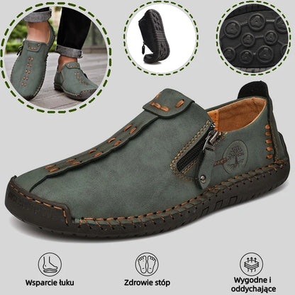 🎉Ostatni dzień! 50% zniżki! ✅ Buty ortopedyczne zaprojektowane specjalnie dla osób z problemami stóp, wykonane z australijskiej skóry cielęcej 👞 Zapewniają wsparcie łuku stopy i łagodzą ból pleców, stawów i stóp.