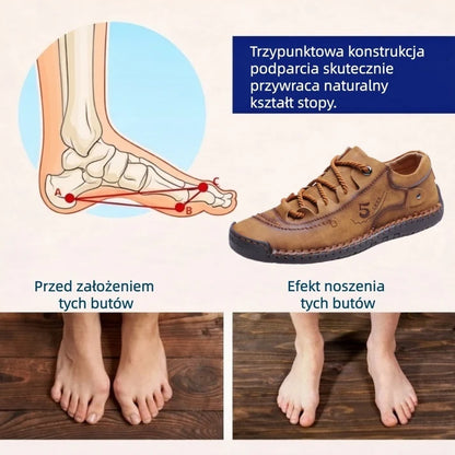 🔥 Oferta za pół ceny – tylko dzisiaj! Nie przegap okazji! Ortopedyczne buty z australijskiej skóry cielęcej ⏰ Ergonomiczna konstrukcja – zapewnia naturalne wsparcie łuku stopy 👞 Skutecznie łagodzą ból stóp