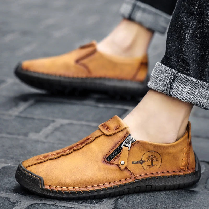 🎉Ostatni dzień! 50% zniżki! ✅ Buty ortopedyczne zaprojektowane specjalnie dla osób z problemami stóp, wykonane z australijskiej skóry cielęcej 👞 Zapewniają wsparcie łuku stopy i łagodzą ból pleców, stawów i stóp.