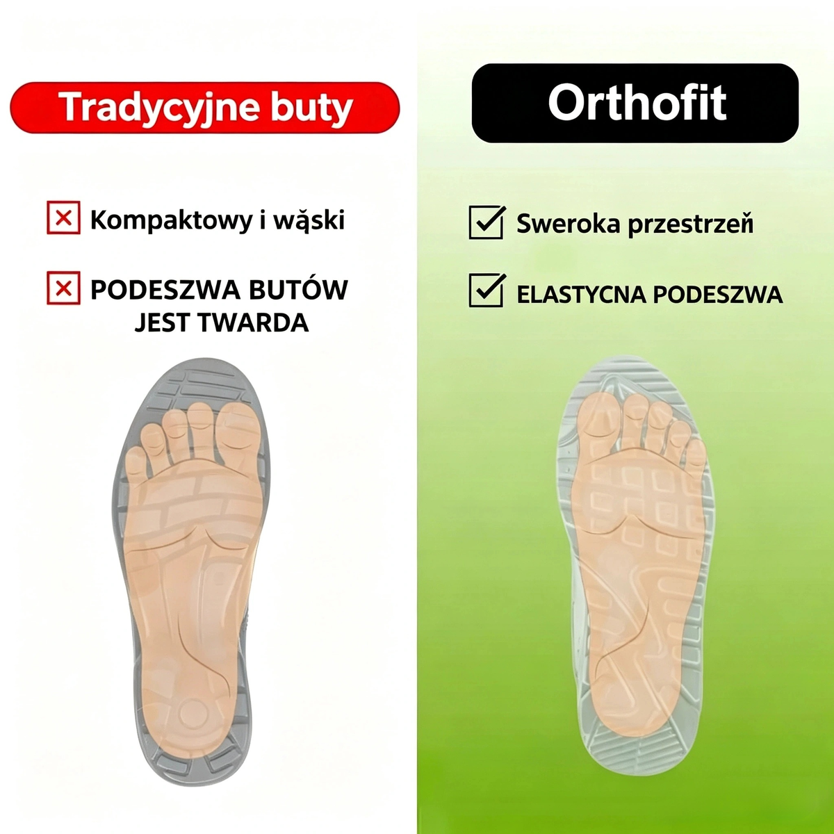 🔥50% zniżki dzisiaj — nie przegap! ⏰Ergonomicznie zaprojektowane buty ortopedyczne — ręcznie szyta skóra, konstrukcja z podparciem łuku stopy👞 z łatwością łagodzą ból stóp.
