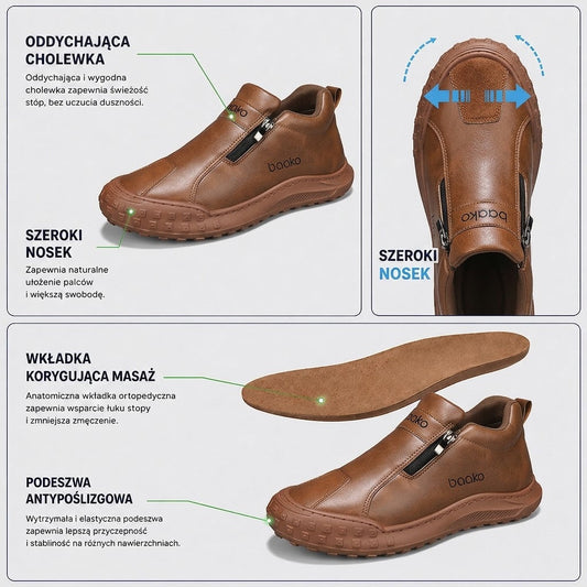 【⏰ Jesienna oferta specjalna 👟】 Idealne na jesień | Miękkie i wygodne | Konstrukcja wspierająca łuk stopy | Skutecznie niwelują zmęczenie | Pomagają łagodzić ból | Zwiększona przyczepność (antypoślizgowe) 👞