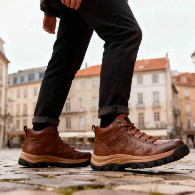 🔥50% zniżki dzisiaj — nie przegap! ⏰Ergonomicznie zaprojektowane buty ortopedyczne — ręcznie szyta skóra, konstrukcja z podparciem łuku stopy👞 z łatwością łagodzą ból stóp.
