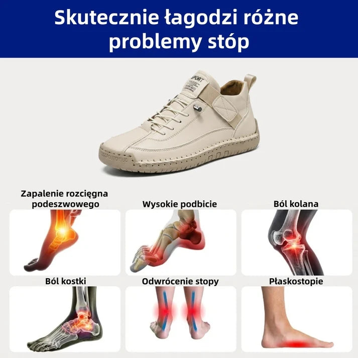 Ostatni dzień! 50% zniżki! ✅ Ortopedyczne obuwie medyczne zaprojektowane specjalnie dla osób z problemami stóp, aby uśmierzyć ból pleców, stawów i stóp.