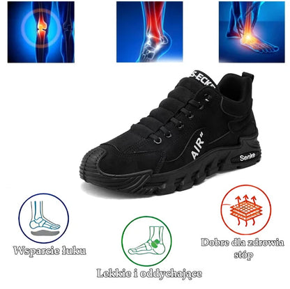⏰Oferta ograniczona czasowo – wkrótce wygaśnie✅Najnowszej generacji buty trekkingowe z podparciem łuku stopy i funkcją korygującą chód