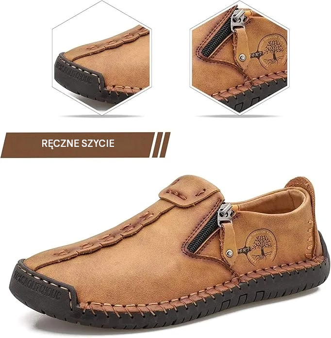🎉Ostatni dzień! 50% zniżki! ✅ Buty ortopedyczne zaprojektowane specjalnie dla osób z problemami stóp, wykonane z australijskiej skóry cielęcej 👞 Zapewniają wsparcie łuku stopy i łagodzą ból pleców, stawów i stóp.