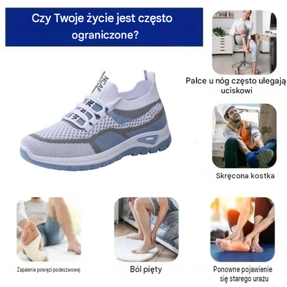 【🎁Ostatni dzień na 50% zniżki, nie przegap!】Ergonomiczne buty ortopedyczne z podparciem łuku stopy✅️, dzięki któremu chodzenie jest bezbolesne👞