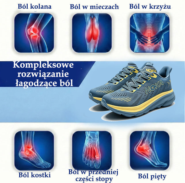 Buty ergonomiczne  Rovefund® | 👟 Idealne do codziennej aktywności | Konstrukcja z podparciem łuku stopy skutecznie redukuje zmęczenie.